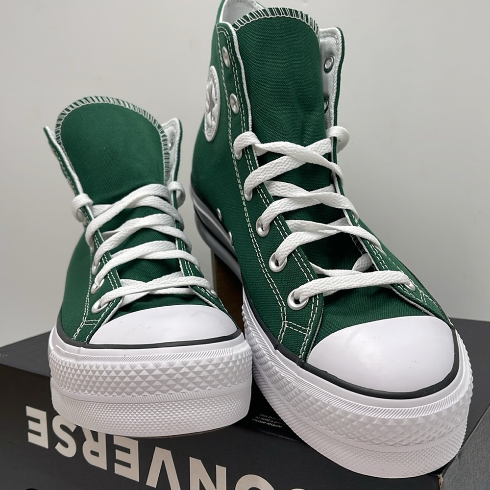 Converse WMNS CTAS LIFT HI
MIDNIGHT CLOVER/WHITE/BLACK A09987C Platforms Sneaker - Picture 7 of 16